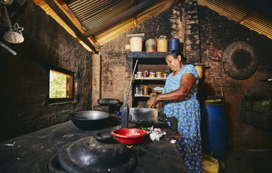 Old home kitchen in Sri Lanka